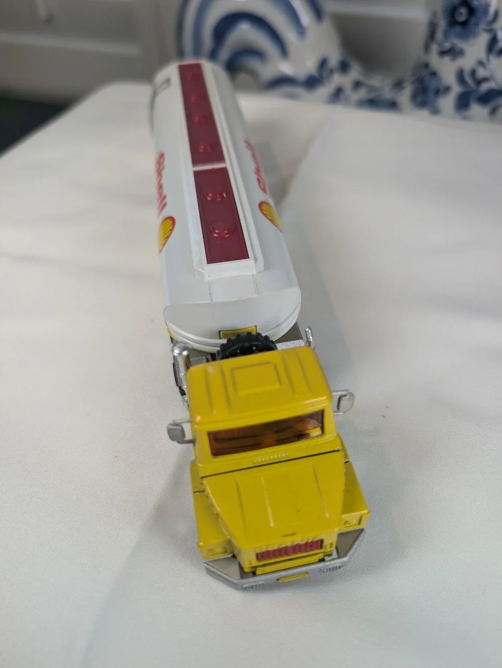 1980s Shell Tanker Truck France